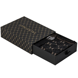 Lurex Socks Gift Box 3-Pack - Black Glitter